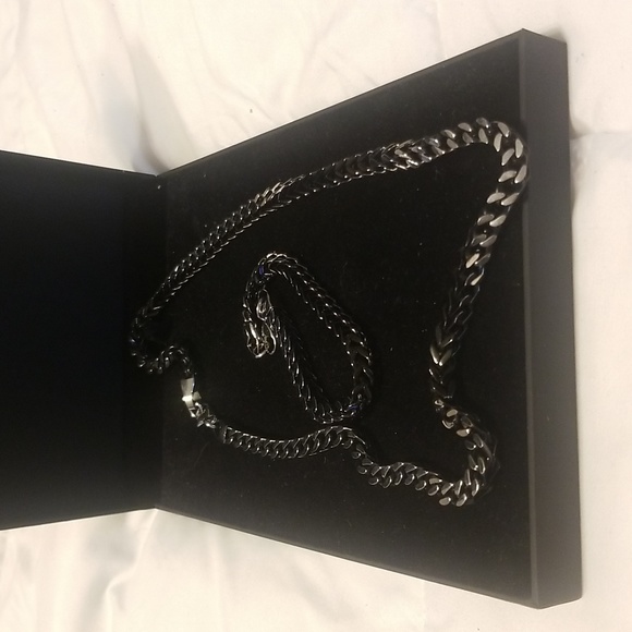 Mens necklace and bracelet set - Picture 3 of 4